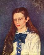 Pierre-Auguste Renoir Portrat der Therese Berard oil painting on canvas